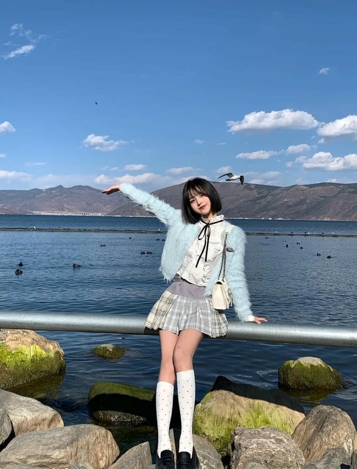 ảnh gái xinh tóc ngắn dễ thương