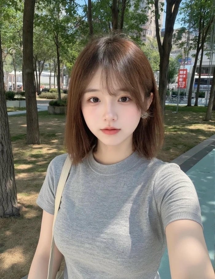 ảnh gái xinh tóc ngắn nổi bật