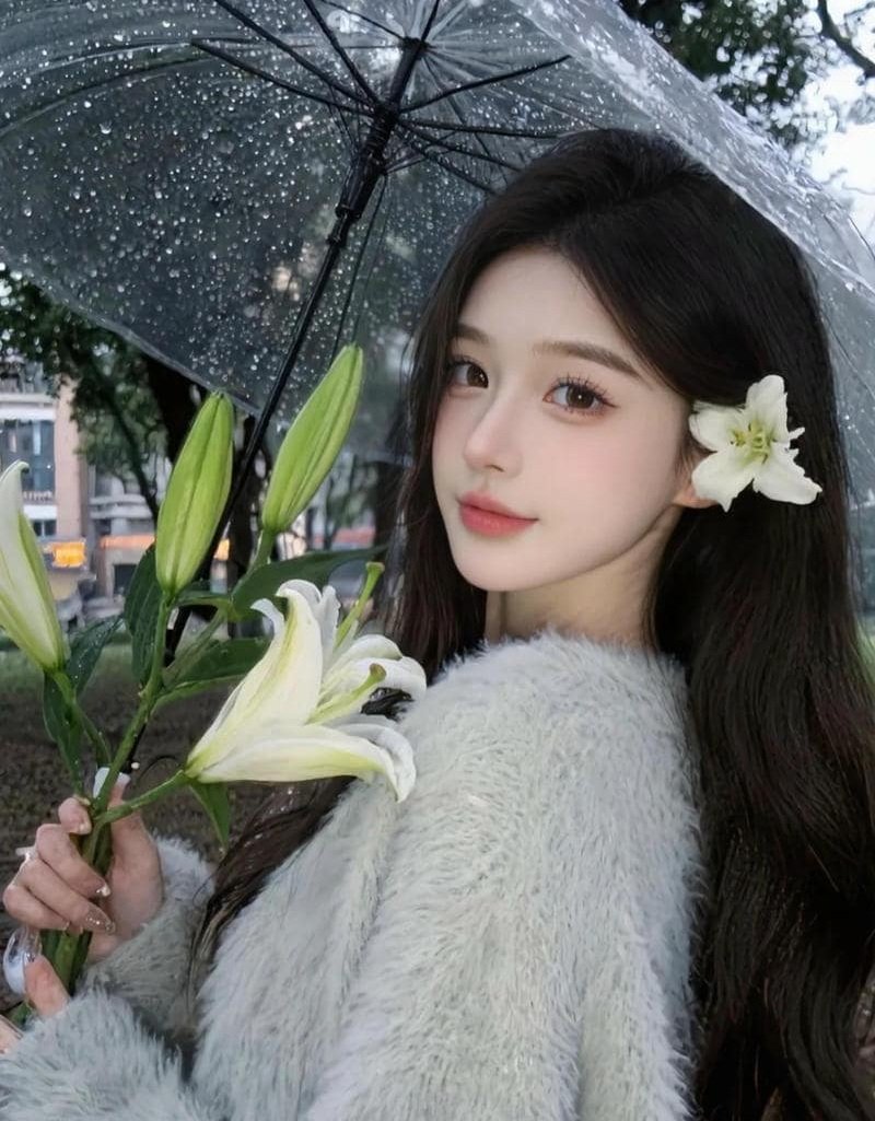 ảnh gái xinh với làn da trắng