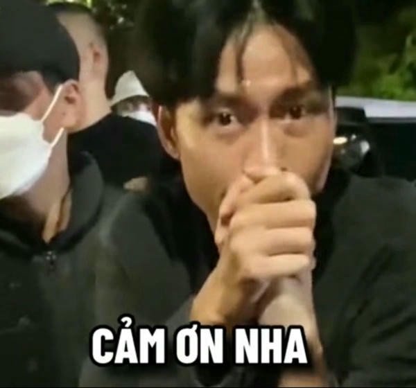 anh meme cảm ơn