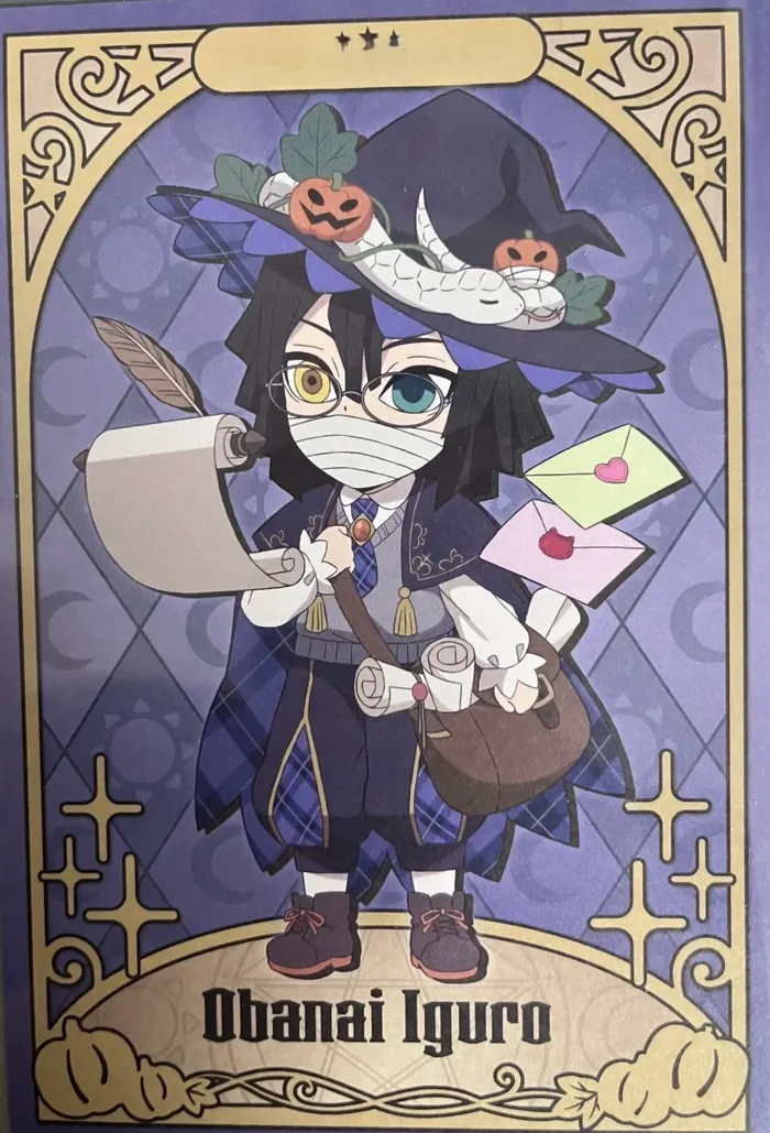 chibi Obanai anime style mini