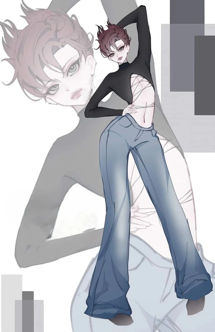 chibi Pháp Kiều đáng yêu full body