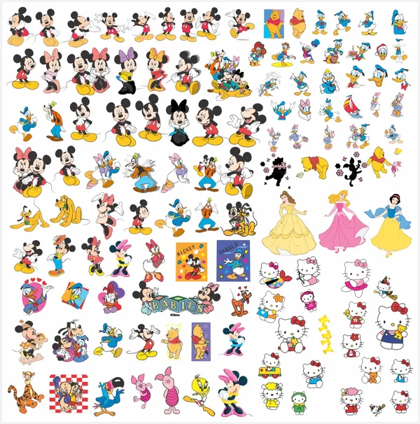 chibi ghép mặt bé với trang phục công chúa