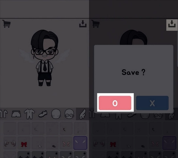 chibi maker app mini style đáng yêu