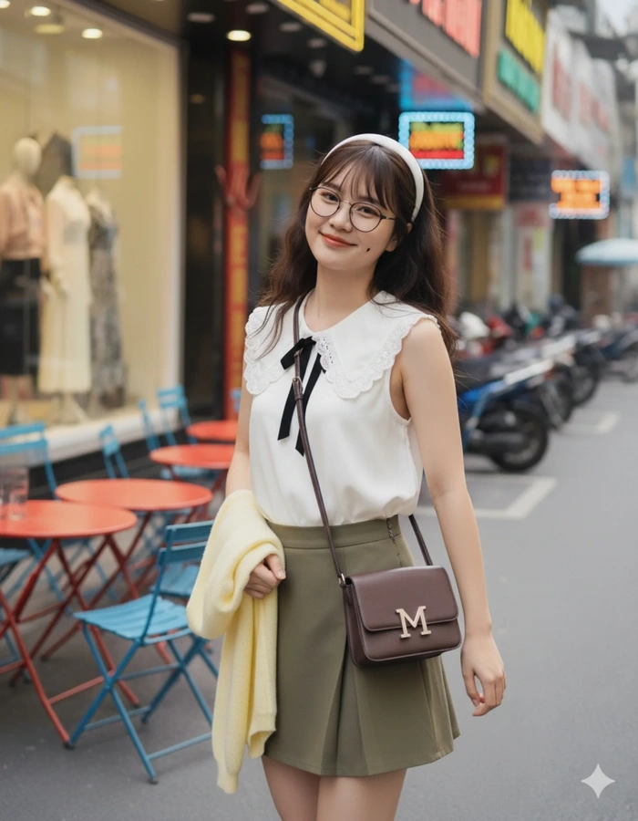 con gái xinh đẹp hiền lành