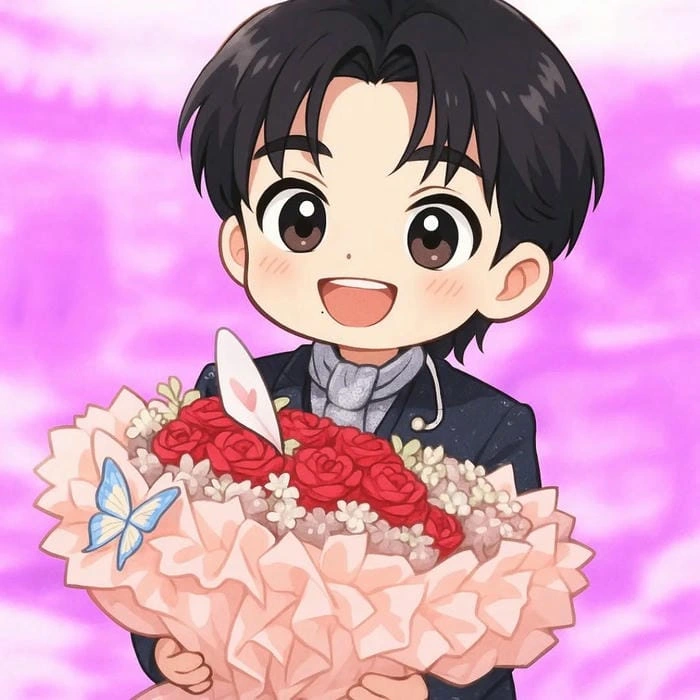 cute illustration Quang Hùng MasterD chibi version