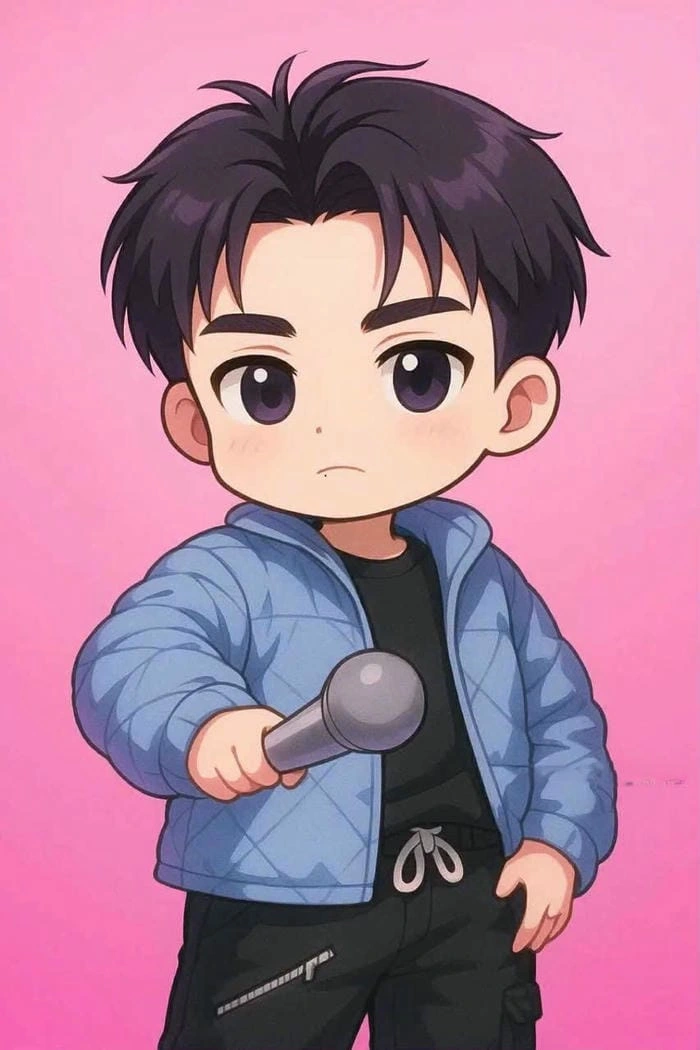 fanmade chibi Quang Hùng MasterD anime look