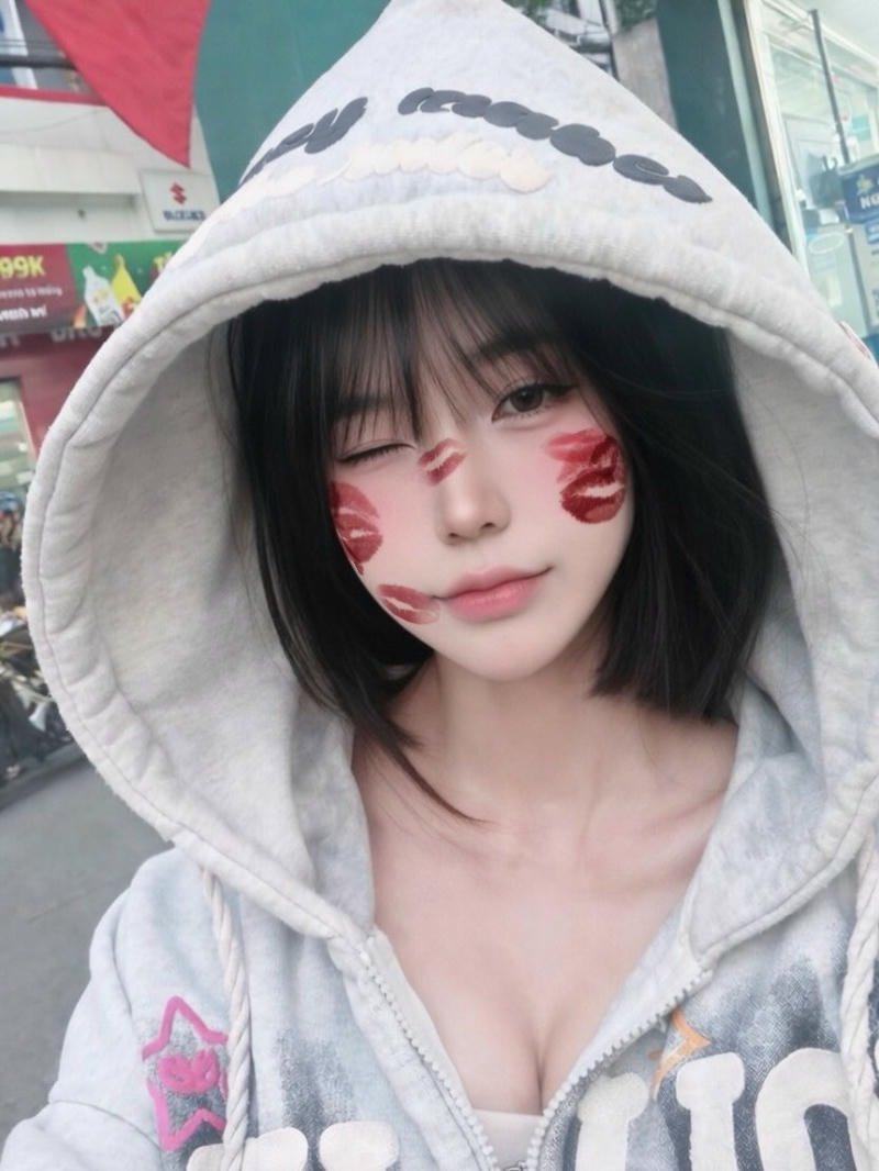 gái xinh 2k12 biểu cảm ngây thơ