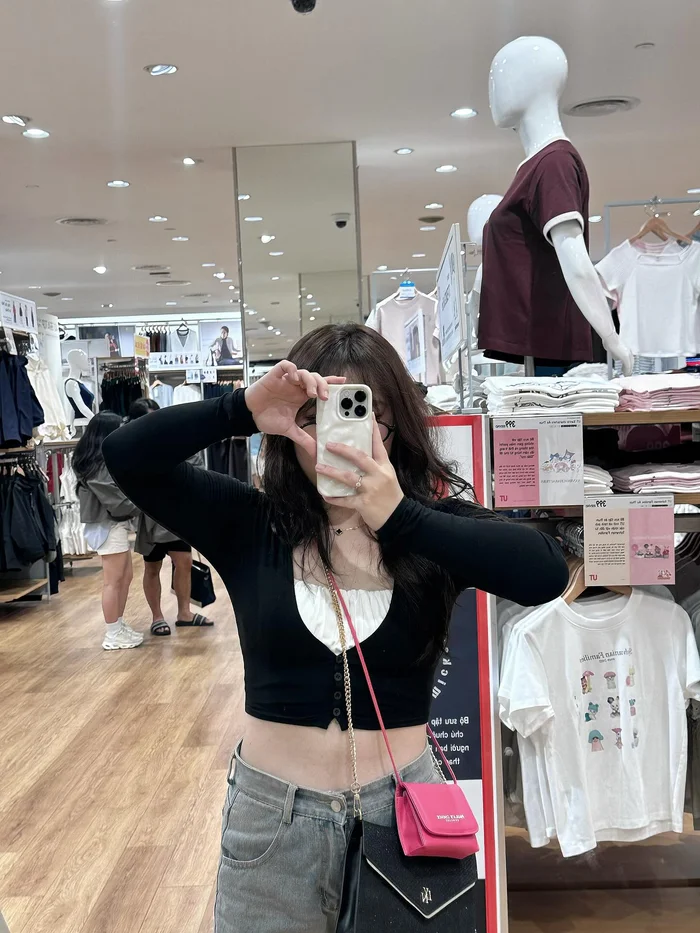 gái xinh che mặt đẹp lung linh