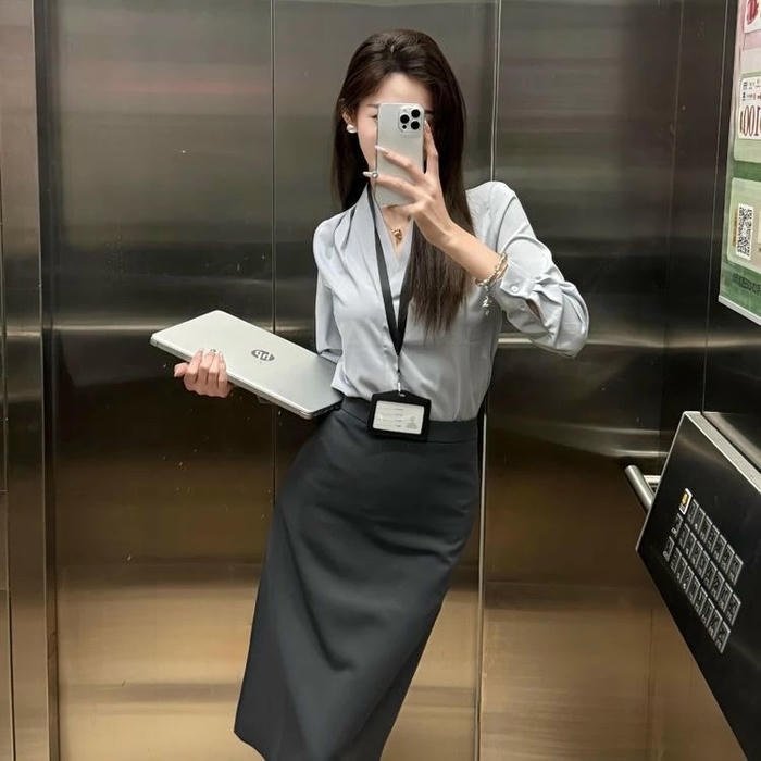 gái xinh công sở nhẹ nhàng