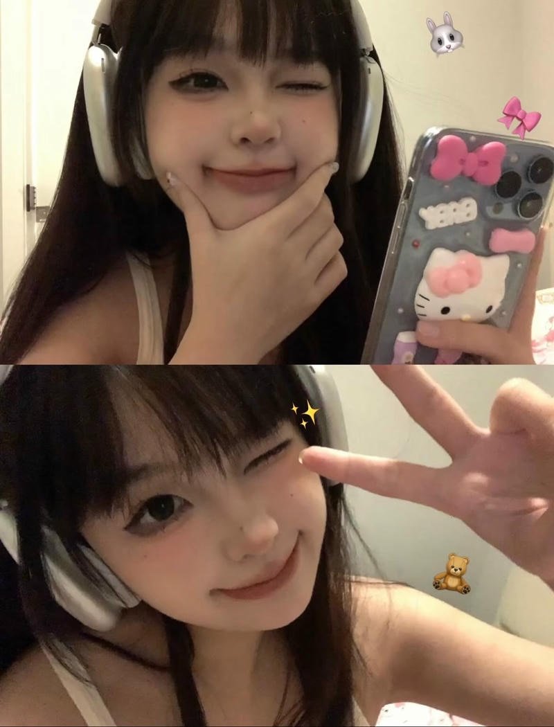 gái xinh cười trong sáng