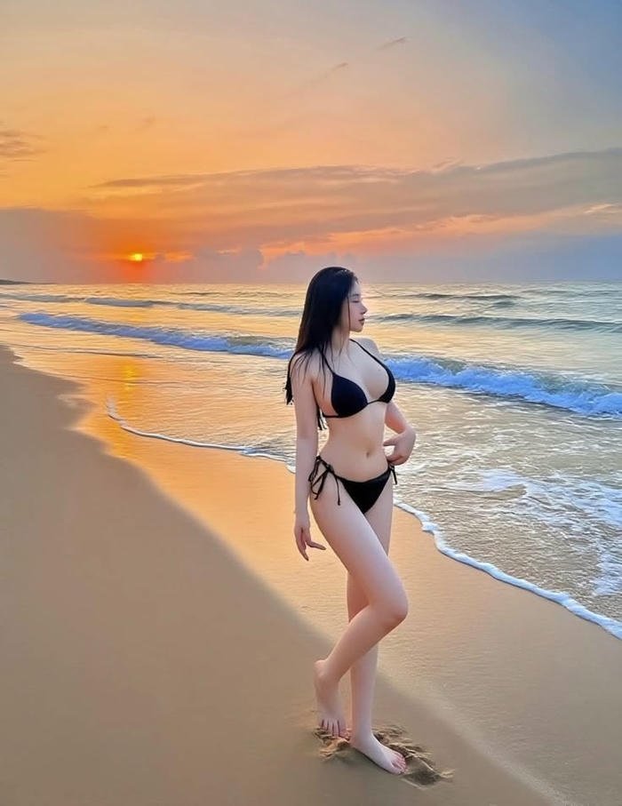 gái xinh mặc bikini nhảy đẹp