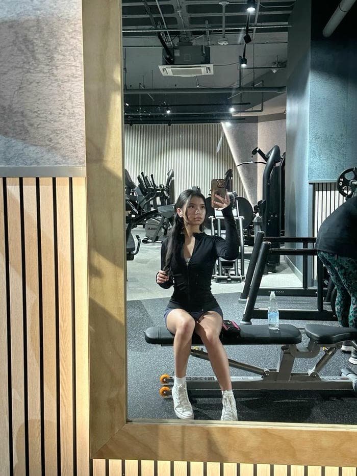 gái xinh tập gym đẹp