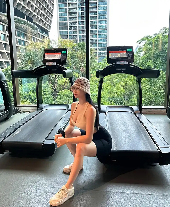 gái xinh tập gym phong cách khỏe đẹp