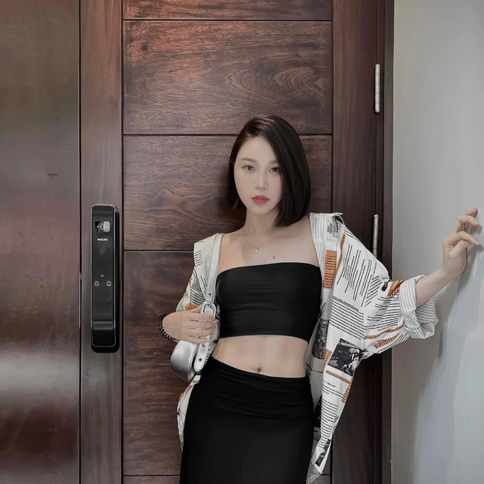 gái xinh tóc ngắn ngọt ngào