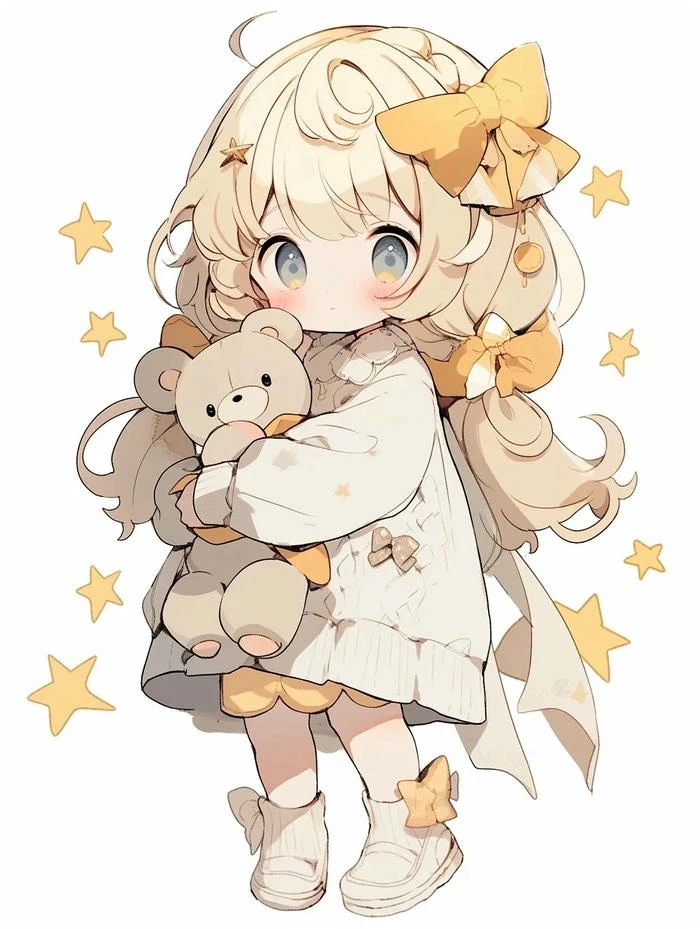 hình ảnh chibi con gái dễ thương