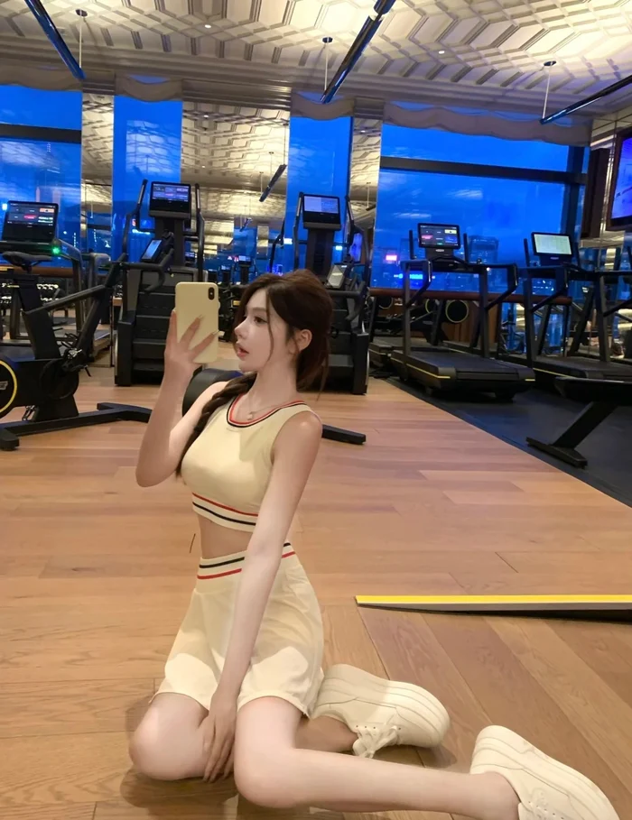 hình ảnh gái đẹp tập gym