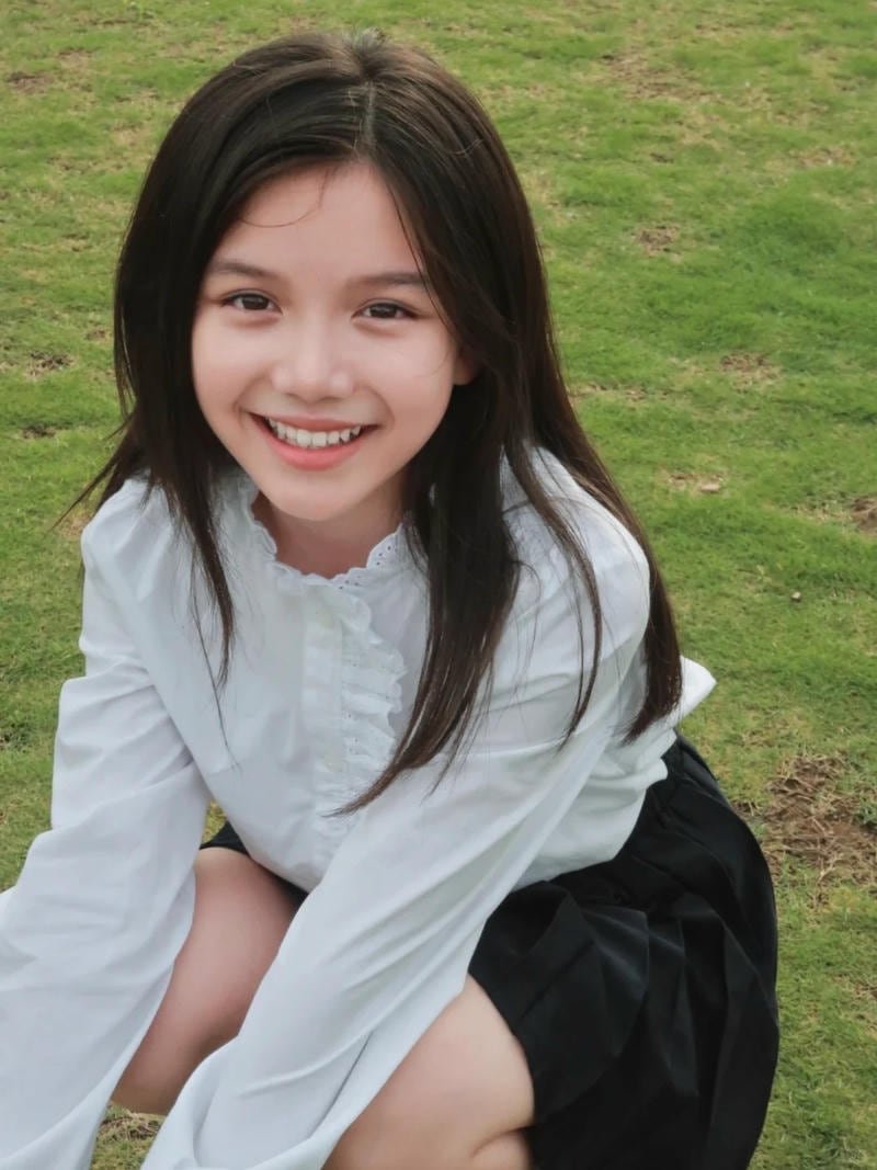 hình ảnh gái xinh lớp 5