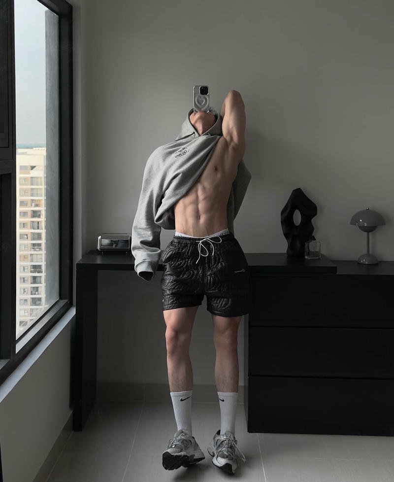 hình ảnh trai đẹp 6 múi việt nam che mặt