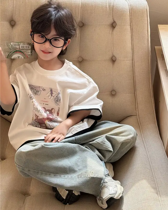 hình bé trai 9 tuổi đẹp ngầu cá tính