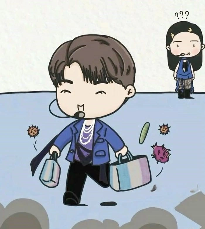 hình chibi Quang Hùng MasterD phiên bản anime