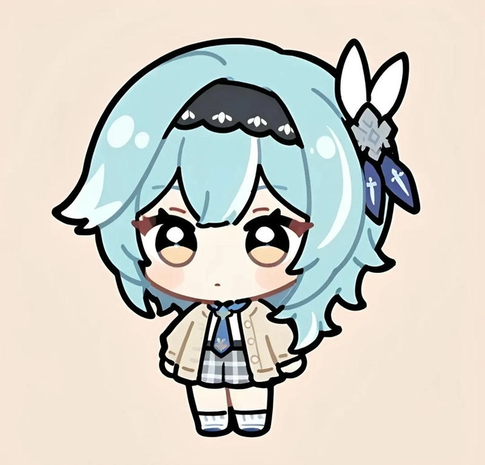 hình chibi avatar cực cute cho facebook