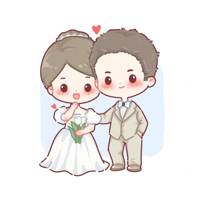 hình chibi avatar cực đáng yêu để vẽ