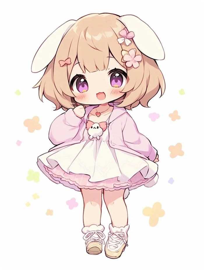 hình chibi con gái dễ thương