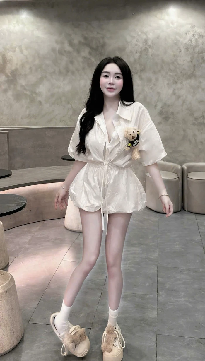 hình gái xinh công sở