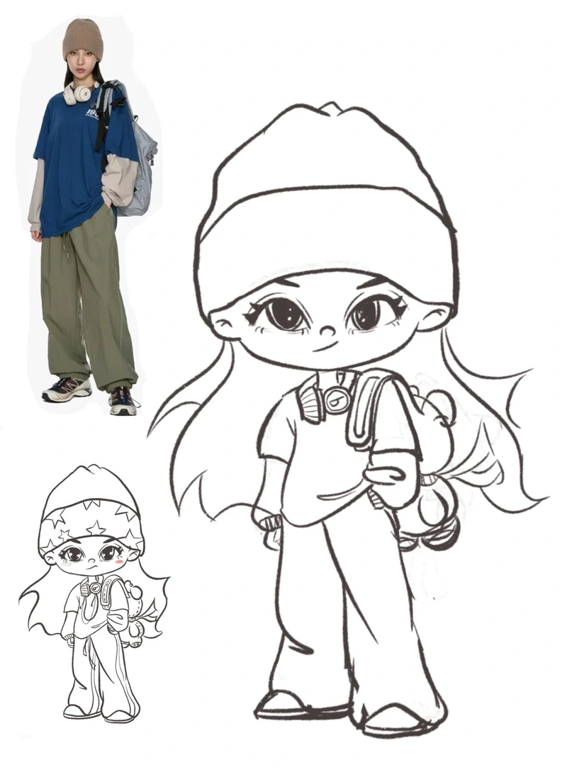 hướng dẫn chibi mini pastel tone