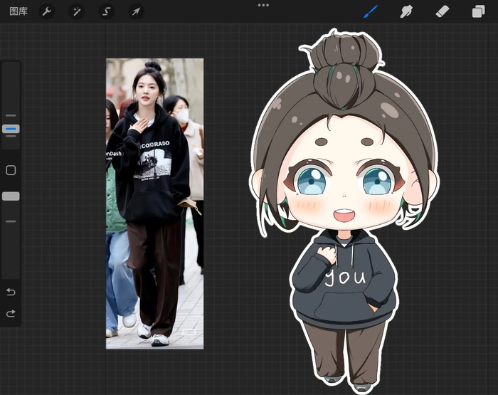 hướng dẫn ghép mặt chibi dễ vẽ