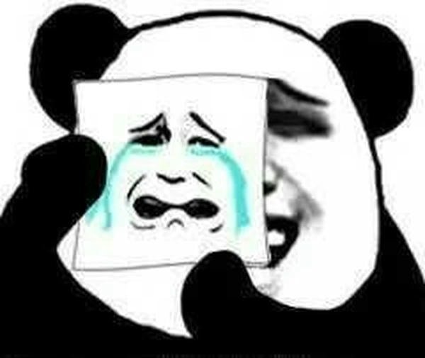 meme buồn gấu trúc