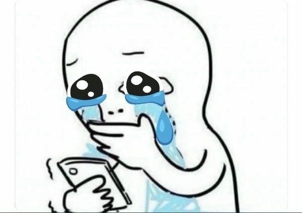 meme buồn khóc đau đớn