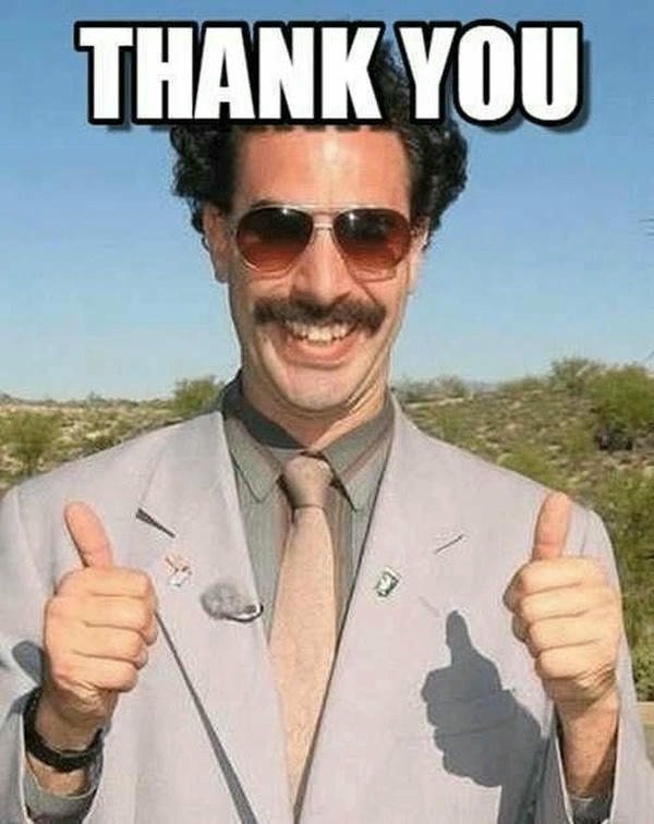 meme cảm ơn ạ