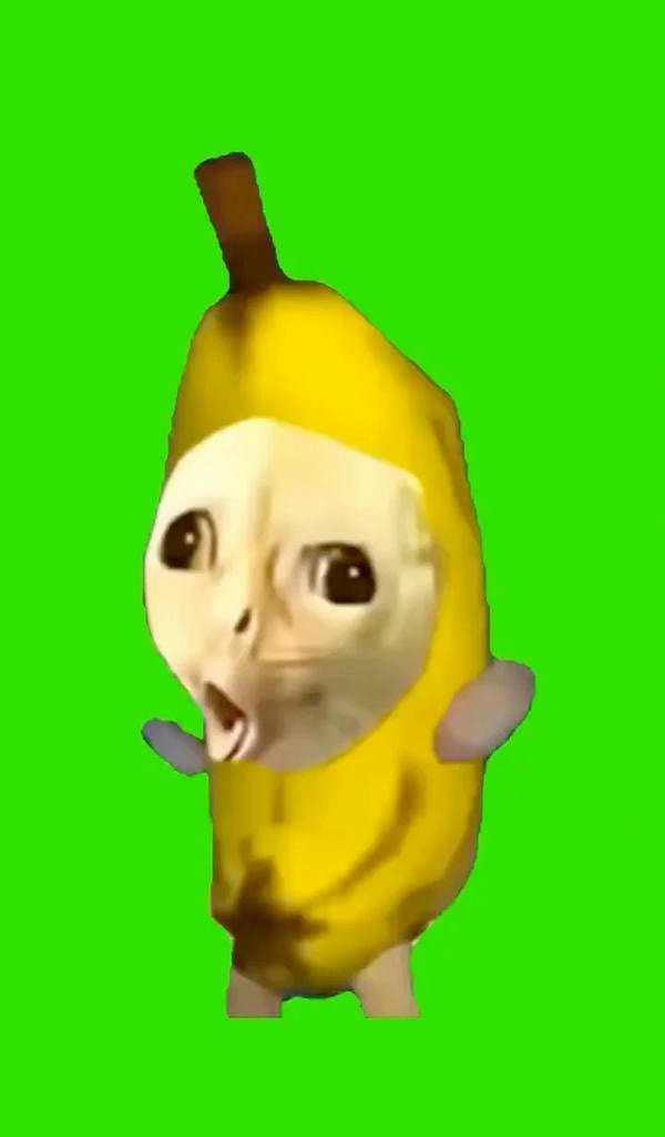 meme vô tri quả chuối