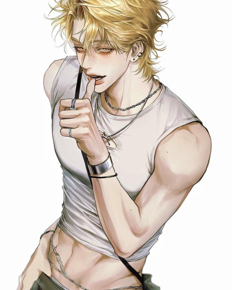 trai anime quyến rũ