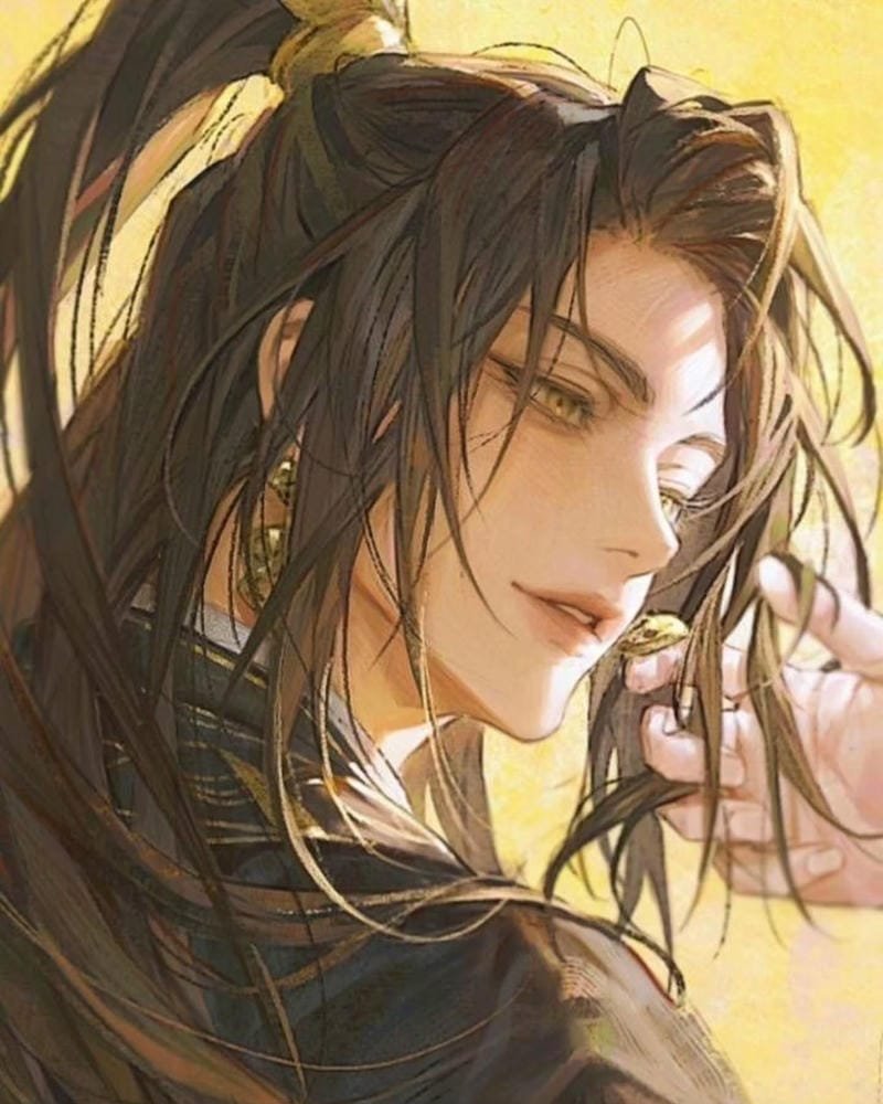 trai anime thần thái