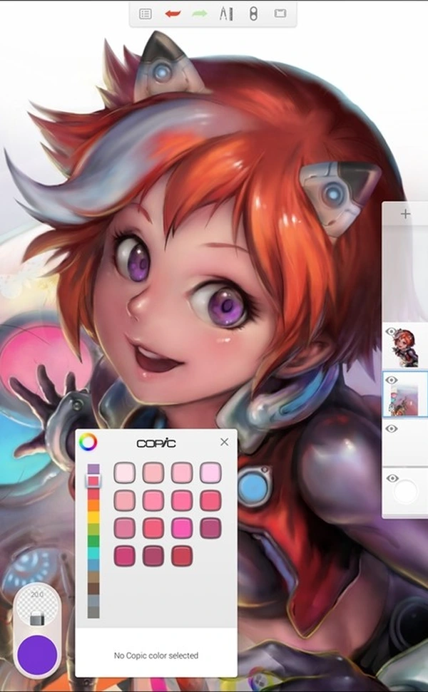 ứng dụng vẽ chibi mini style