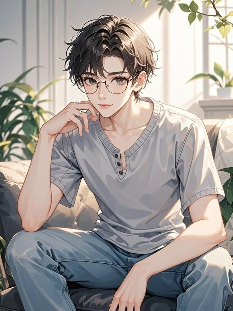 男生动漫头像_高颜值男生头像_帅哥_附咒语_1_哲函AI头像_ 壁纸铺_来自小红书网页版