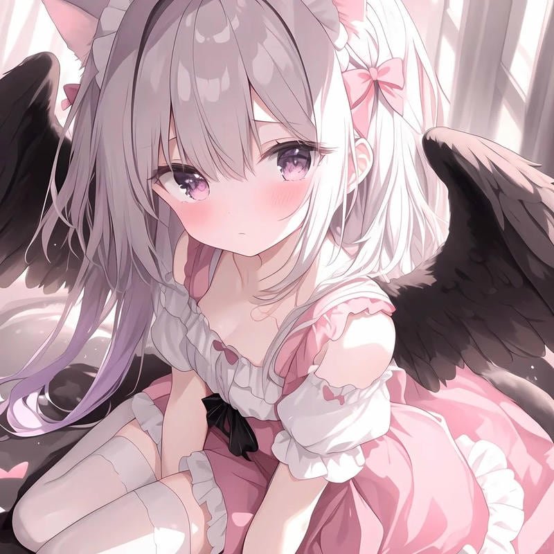 Album ảnh avatar anime nữ dễ thương