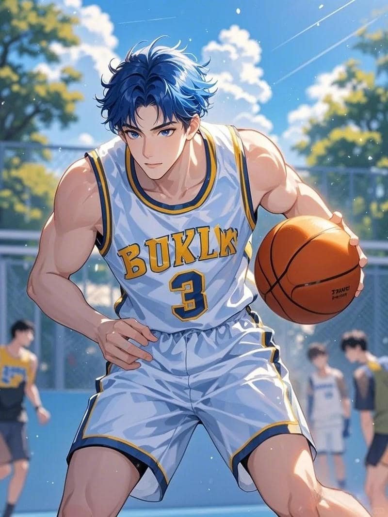 Album ảnh đẹp anime bóng rổ