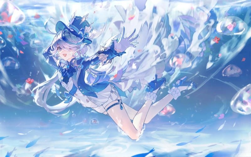 Album ảnh furina thần sắc cuốn hút