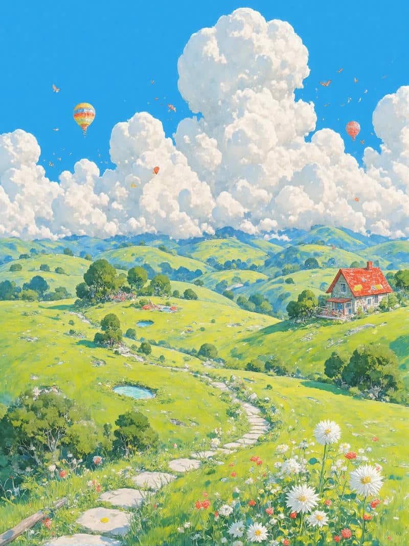 Album hình ảnh phong cảnh anime thơ mộng