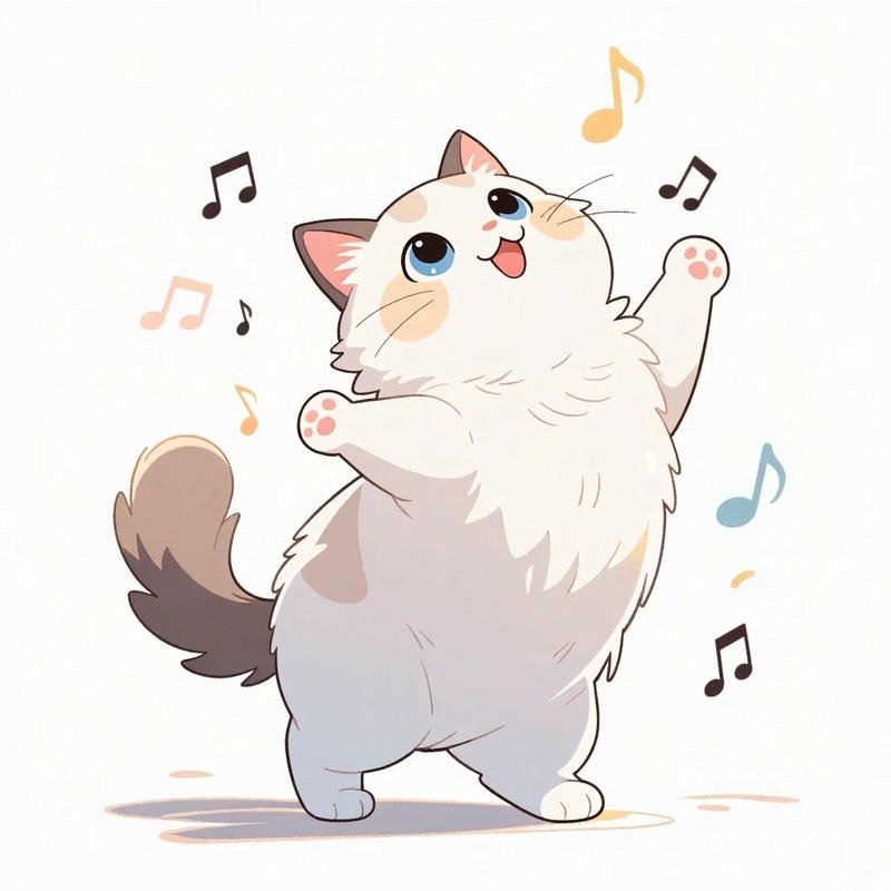 Album hình mèo anime dễ thương