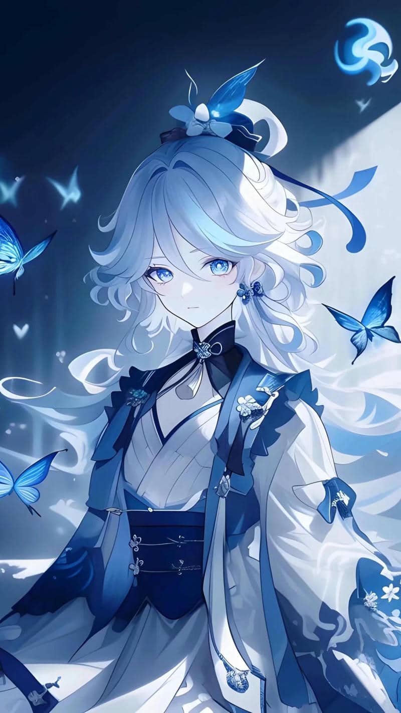 Album hình nền anime nữ nghệ thuật