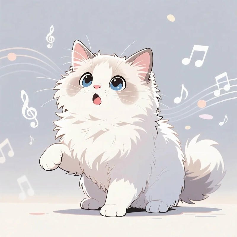 Ảnh mạng mèo anime viral