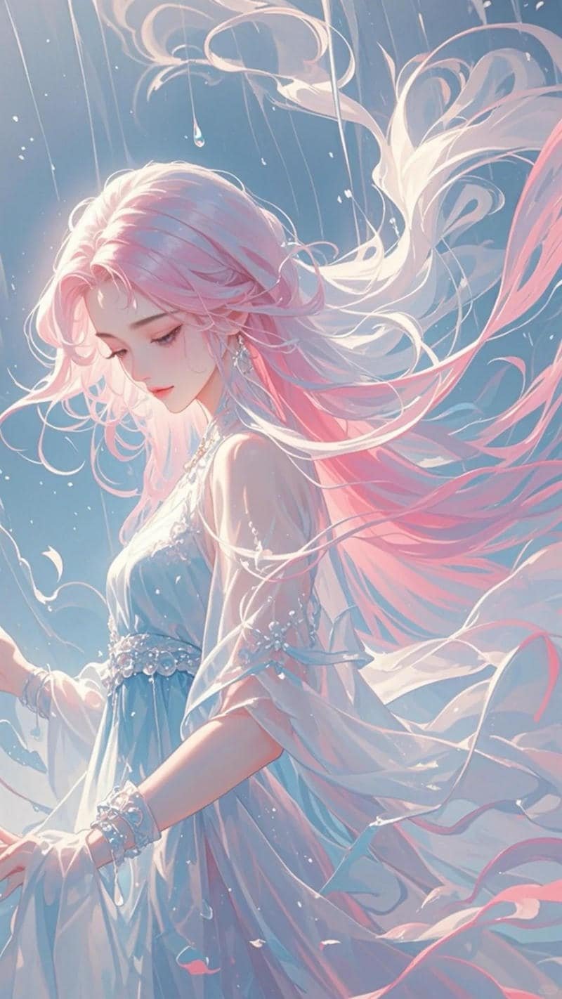 Ảnh nền anime nữ đáng yêu