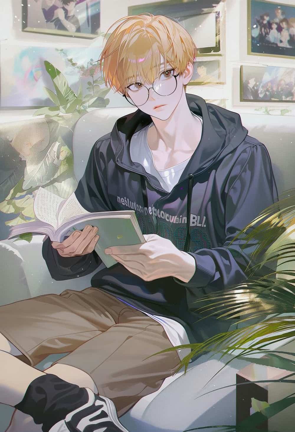 Ảnh trai anime cuốn hút