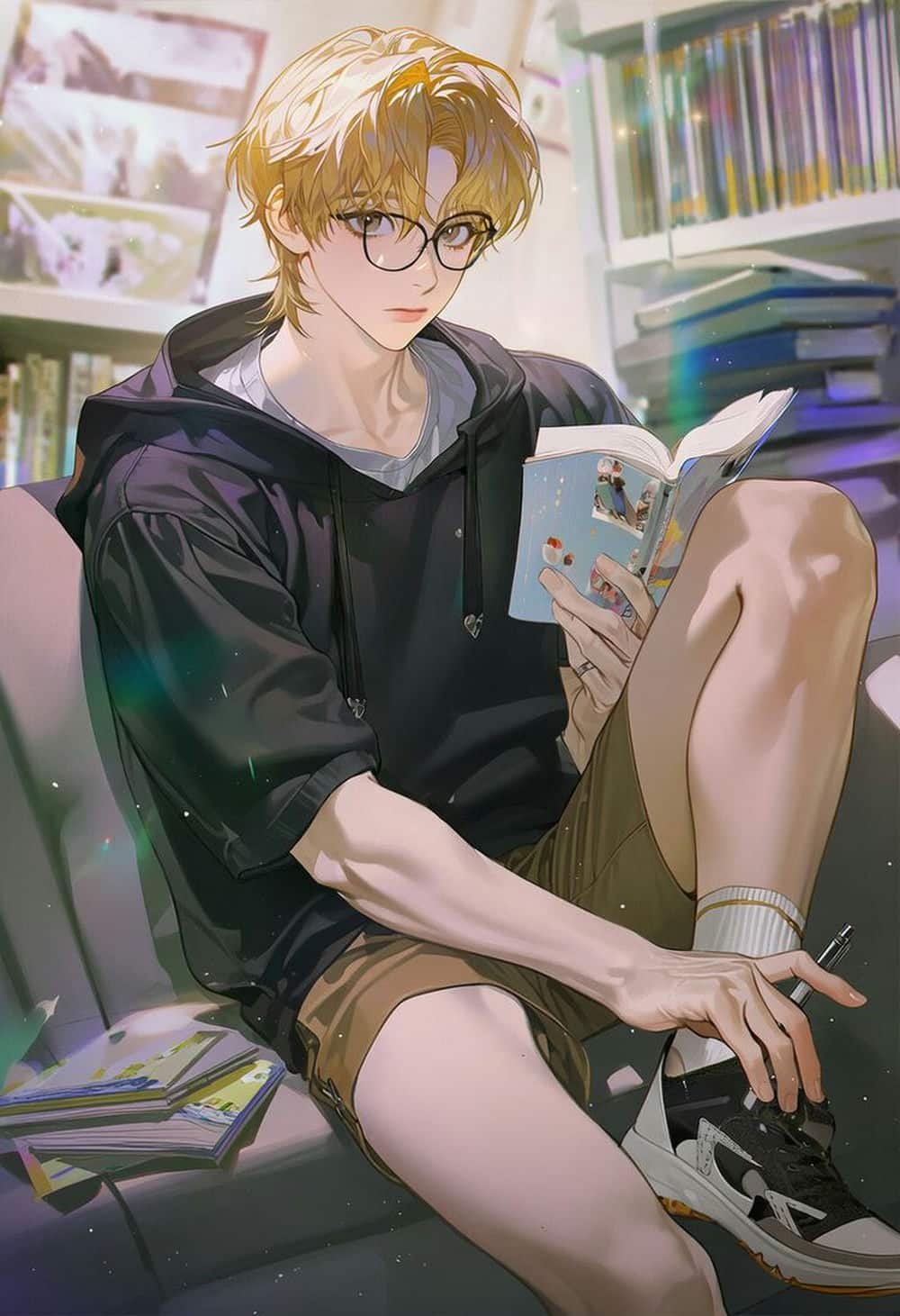 Ảnh trai anime dễ thương