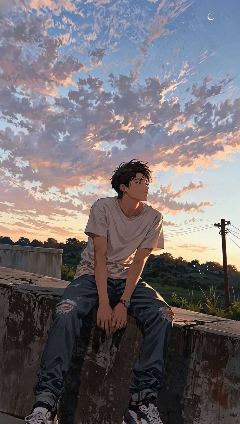 Ảnh trai anime ngầu lòi